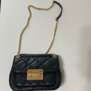 Black Michael Kors convertible crossbody/shoulder bag
